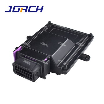 24- PIN otomobil ECU aliminyòm koki ajan-blan penti lwil oliv penti lwil oliv nan gaz pwoteksyon koki Jo {{2}
