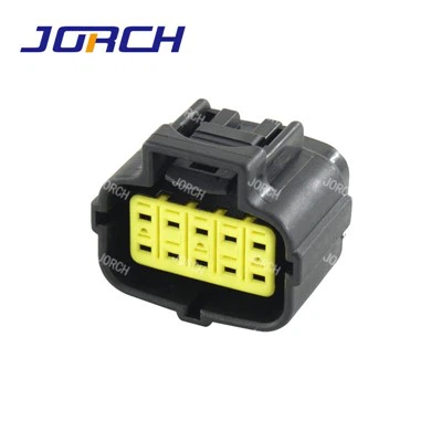 10 Pin Connectors Pou Machin Machin Elektrik Motosiklèt Objektif Jeneral Plug-ins Enpèmeyab ak Rezistan Chalè DJ71016Y-1.8-21 174655-2