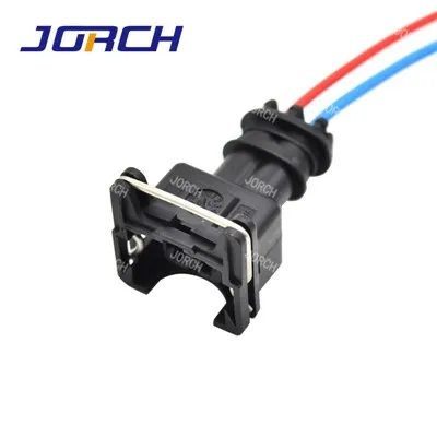 2 Pin Fi EV1 otomobil Capteur Connector pou piki gaz ki enpèmeyab oto fil Harness Connector 282189-1 DJ7021A-3.5-21