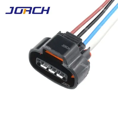 90980-11150 Konektè oto 4 broch limyè devan yo ak tèminal DJ7041A-2.2-21